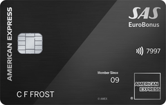 SAS EuroBonus Amex Elite-kortet